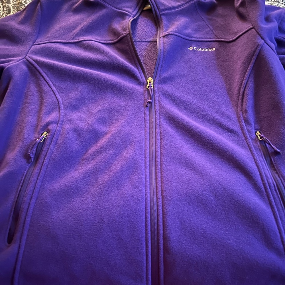 Columbia Rich Purple Full-Zip Fleece